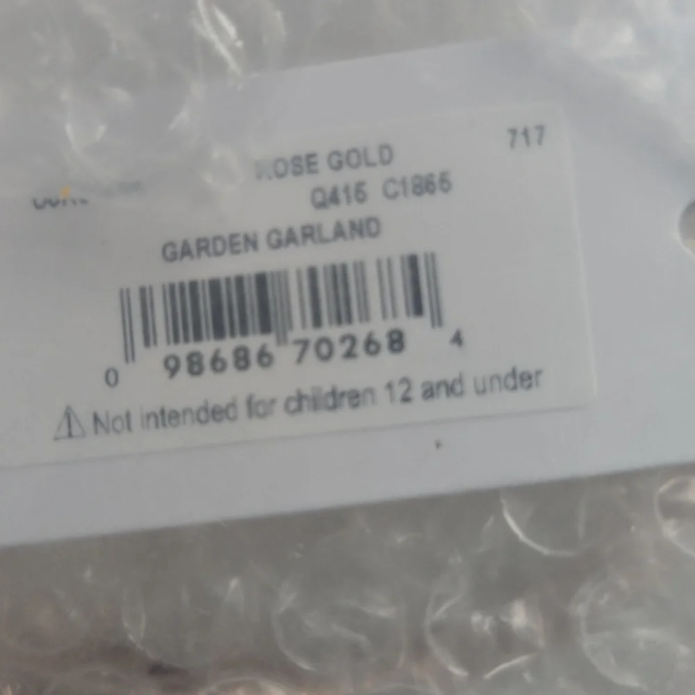 NWT Kate Spade Rose Gold Garden Garland Bracelet - Picture 7 of 8